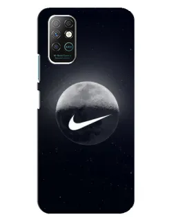 Чехол для Infinix Note 8 с картинкой «Nike в стиле граффити»
