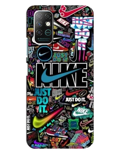 Чехол для Infinix Note 8 с картинкой «Яркий коллаж Nike» Чехол для Infinix Note 8 с картинкой «Яркий коллаж Nike»