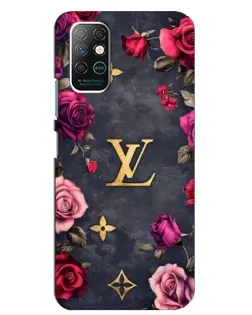 Чехол для Infinix Note 8 с картинкой «Цветочный Louis Vuitton»