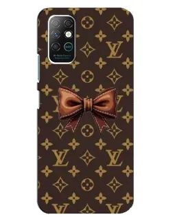 Чехол для Infinix Note 8 с картинкой «LV с бантом»