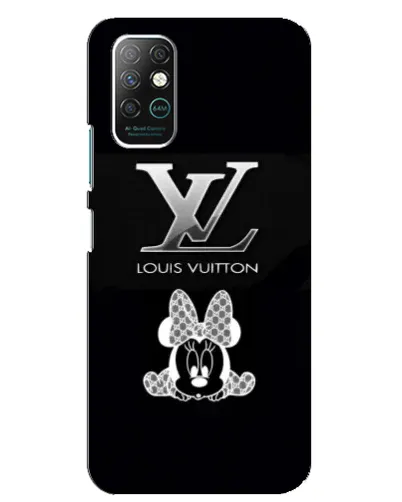 Чехол для Infinix Note 8 с картинкой «LV и Минни Маус»