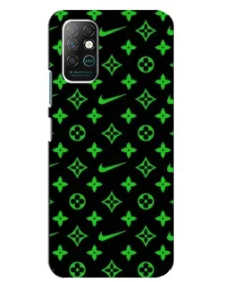 Чехол для Infinix Note 8 с картинкой «Неоновый принт LV»