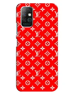 Чехол для Infinix Note 8 с картинкой «Яркий паттерн LV»