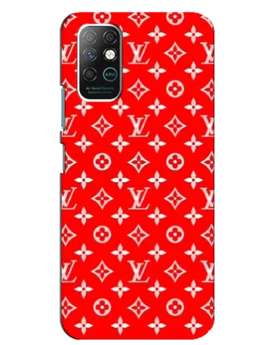 Чехол для Infinix Note 8 с картинкой «Яркий паттерн LV»