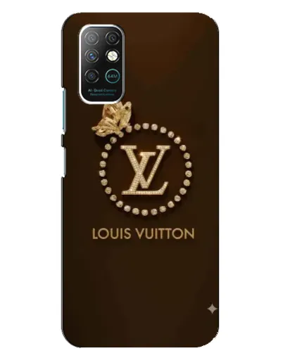 Чехол для Infinix Note 8 с картинкой «LV — золотая печать»