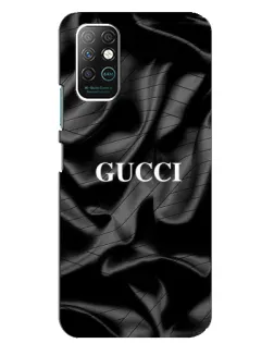 Чехол для Infinix Note 8 с картинкой «Gucci — шелковые волны»
