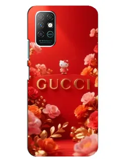 Чехол для Infinix Note 8 с картинкой «Gucci — золотой сад»