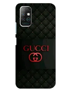 Чехол для Infinix Note 8 с картинкой «Gucci — стеганый черный»