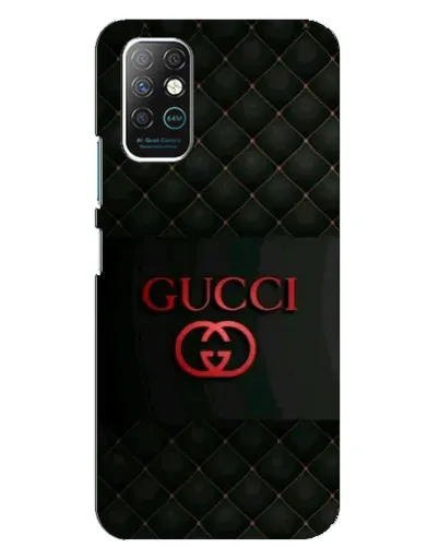 Чехол для Infinix Note 8 с картинкой «Gucci — стеганый черный»