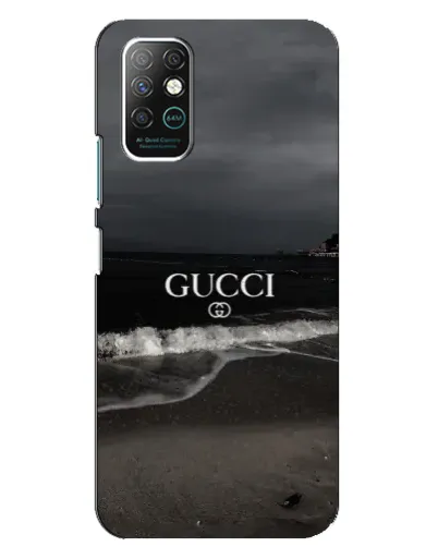 Чехол для Infinix Note 8 с картинкой «Gucci — морской прибой»