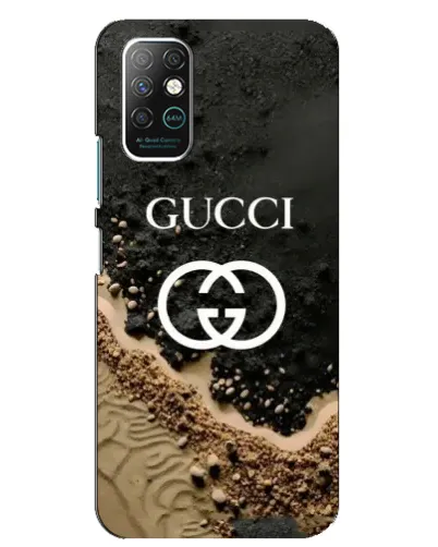 Чехол для Infinix Note 8 с картинкой «Gucci — песчаные дюны»