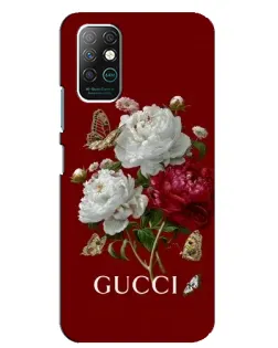 Чехол для Infinix Note 8 с картинкой «Gucci —  сад»