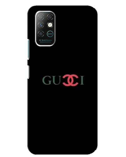 Чехол для Infinix Note 8 с картинкой «Gucci — красный градиент»