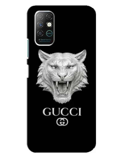 Чехол для Infinix Note 8 с картинкой «Gucci — серебряный лев» Чехол для Infinix Note 8 с картинкой «Gucci — серебряный лев»