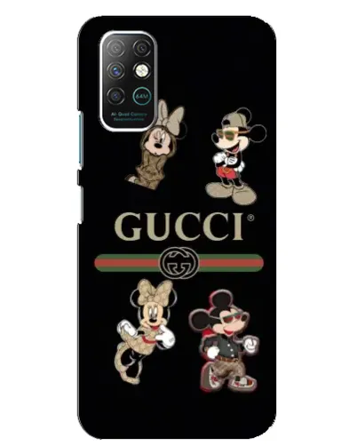 Чехол для Infinix Note 8 с картинкой «Gucci — герои Disney и монограмма» Чехол для Infinix Note 8 с картинкой «Gucci — герои Disney и монограмма»
