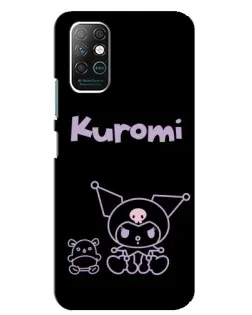 Чехол для Infinix Note 8 с картинкой «Kuromi — черный минимализм» Чехол для Infinix Note 8 с картинкой «Kuromi — черный минимализм»