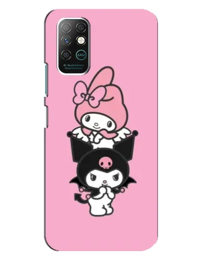 Чехол для Infinix Note 8 с картинкой «My Melody и Kuromi»