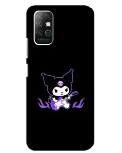 Чехол для Infinix Note 8 с картинкой «Электрическая Kuromi»