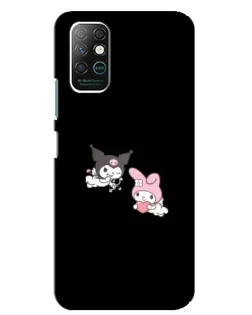 Чехол для Infinix Note 8 с картинкой «My Melody и Kuromi»