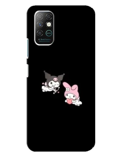 Чехол для Infinix Note 8 с картинкой «My Melody и Kuromi»