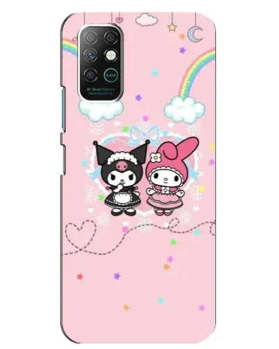 Чехол для Infinix Note 8 с картинкой «My Melody и Kuromi»