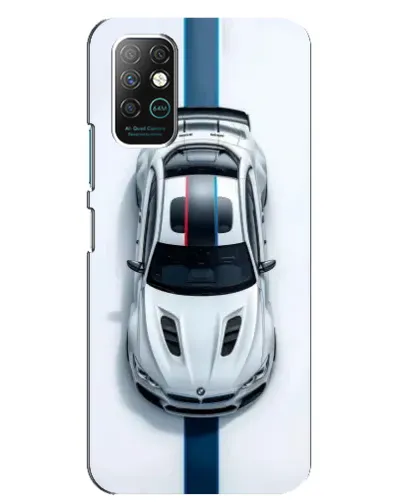 Чехол для Infinix Note 8 с картинкой «Вид сверху — BMW M»