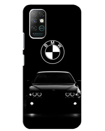Чехол для Infinix Note 8 с картинкой «BMW — взгляд из темноты»