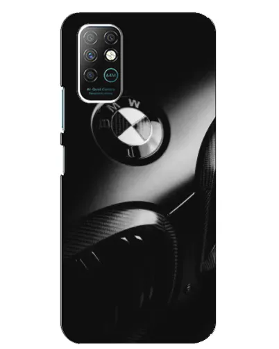 Чехол для Infinix Note 8 с картинкой «Эмблема BMW — макро»