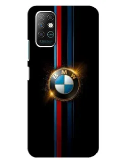 Чехол для Infinix Note 8 с картинкой «BMW M-Power неон»