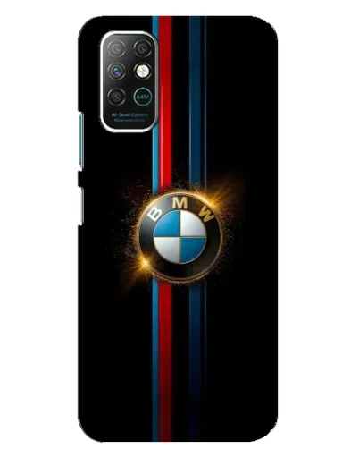 Чехол для Infinix Note 8 с картинкой «BMW M-Power неон»