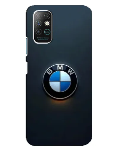 Чехол для Infinix Note 8 с картинкой «Логотип BMW — минимализм»