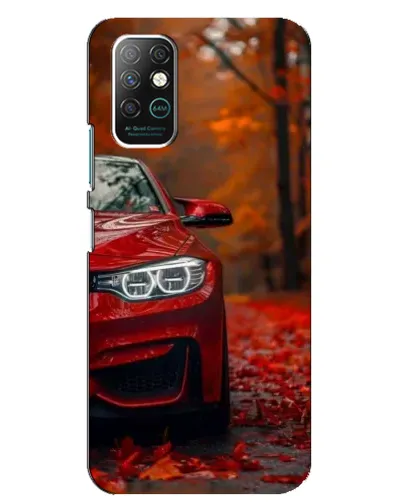 Чехол для Infinix Note 8 с картинкой «Осенняя BMW M4»