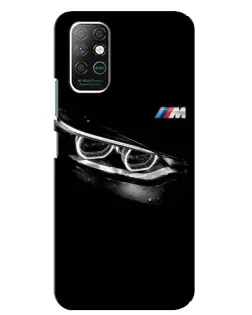 Чехол для Infinix Note 8 с картинкой «BMW — взгляд тигра»