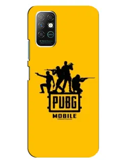 Чехол для Infinix Note 8 с картинкой «BMW M-Power — карбон»