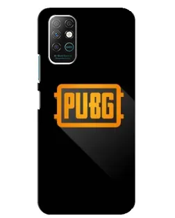 Чехол для Infinix Note 8 с картинкой «PUBG — рамка лого»