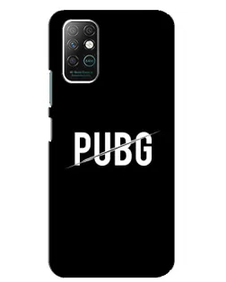Чехол для Infinix Note 8 с картинкой «PUBG — белый логотип»