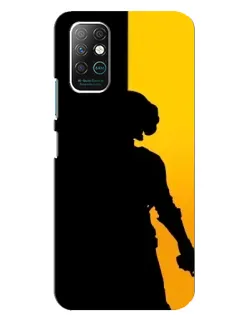 Чехол для Infinix Note 8 с картинкой «Тень воина PUBG»