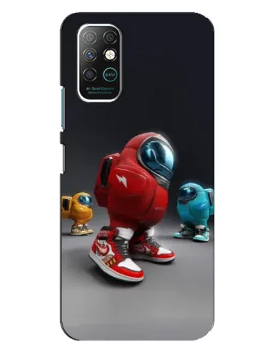 Чехол для Infinix Note 8 с картинкой «Among Us — 3D стиль»