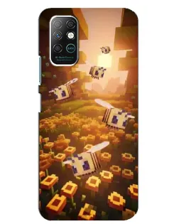Чехол для Infinix Note 8 с картинкой «Поле подсолнухов»