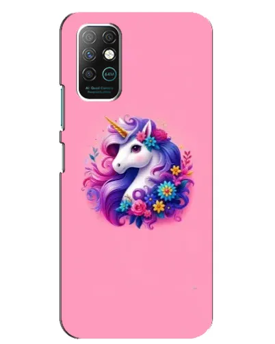 Чехол для Infinix Note 8 с картинкой «Сказочный единорог»