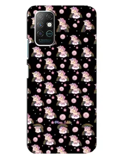 Чехол для Infinix Note 8 с картинкой «Magic Unicorn паттерн»