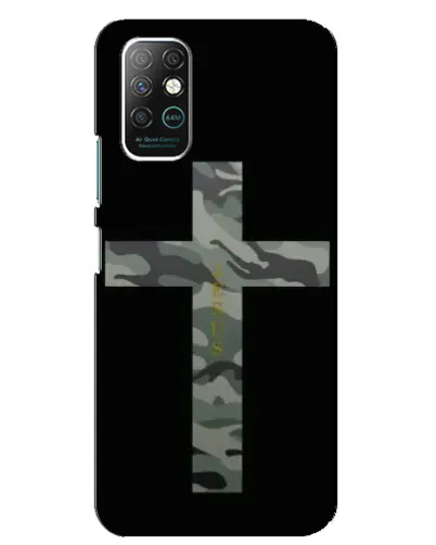 Чехол для Infinix Note 8 с картинкой «Милитари Крест»
