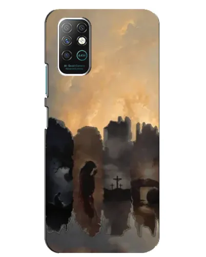 Чехол для Infinix Note 8 с картинкой «Дорога к вере»