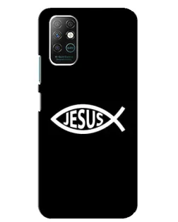 Чехол для Infinix Note 8 с картинкой «Классический Jesus»