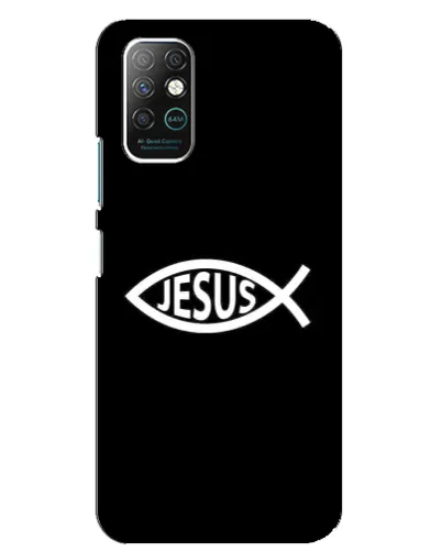 Чехол для Infinix Note 8 с картинкой «Классический Jesus»