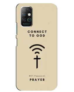 Чехол для Infinix Note 8 с картинкой «Молитва Connect»