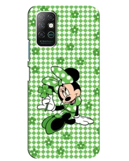 Чехол для Infinix Note 8 с картинкой «Mickey в клетку»