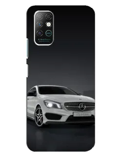Чехол для Infinix Note 8 с картинкой «Mercedes AMG GT Silver»