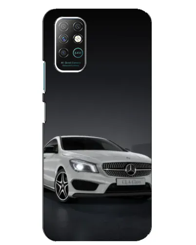 Чехол для Infinix Note 8 с картинкой «Mercedes AMG GT Silver»