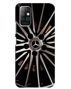 Чехол для Infinix Note 8 с картинкой «Диск Mercedes»
